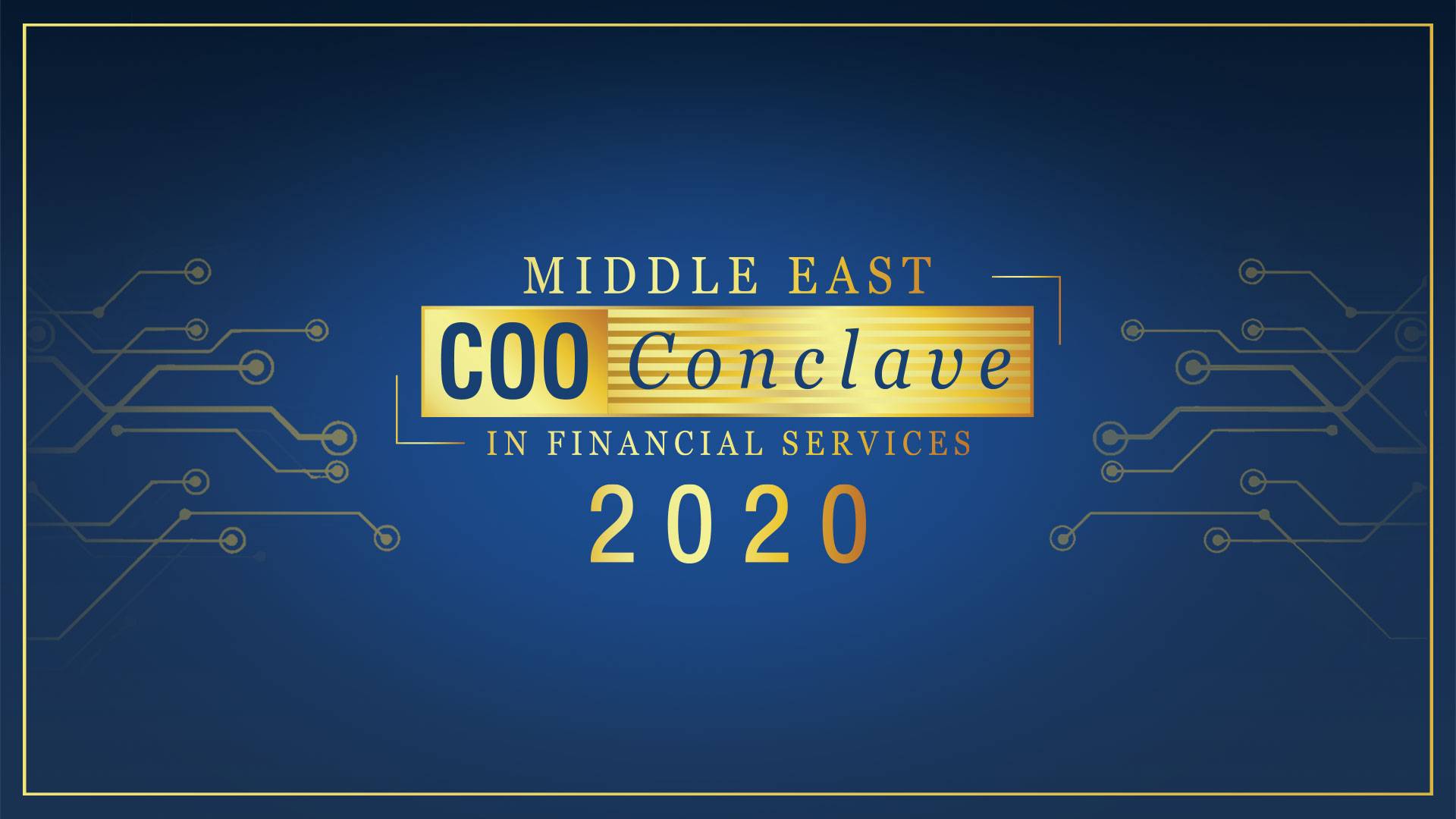 Middle East COO Conclave in Financial Services